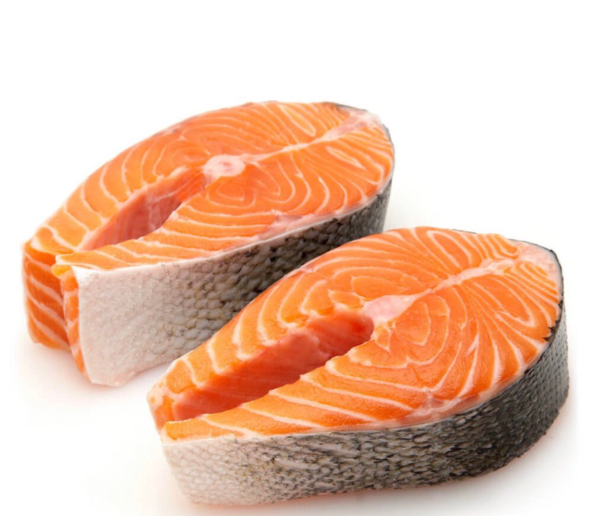 Steak Salmon portion